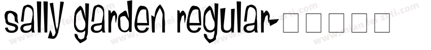 sally garden regular字体转换